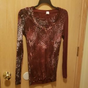 Large Sinful top with cutout back